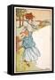 The Milk Maid's Morning-null-Framed Stretched Canvas