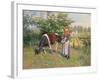 The Milkmaid, 1892-Oskar Frenzel-Framed Giclee Print