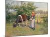 The Milkmaid, 1892-Oskar Frenzel-Mounted Giclee Print