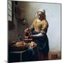 The Milkmaid, C1658-Johannes Vermeer-Mounted Premium Giclee Print