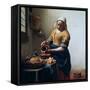 The Milkmaid, C1658-Johannes Vermeer-Framed Stretched Canvas