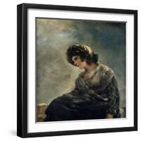 The Milkmaid of Bordeaux, 1825-1827-Francisco de Goya y Lucientes-Framed Giclee Print