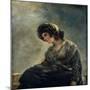 The Milkmaid of Bordeaux, 1825-1827-Francisco de Goya y Lucientes-Mounted Giclee Print