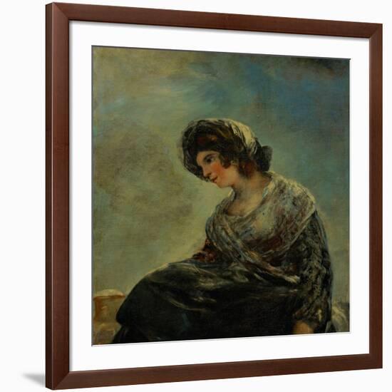 The Milkmaid of Bordeaux, 1827-Suzanne Valadon-Framed Giclee Print