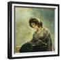 The Milkmaid of Bordeaux, about 1825-27-Francisco de Goya-Framed Giclee Print