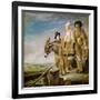 The Milkmaid's Family, 1641-Louis Le Nain-Framed Giclee Print