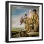 The Milkmaid's Family, 1641-Louis Le Nain-Framed Giclee Print