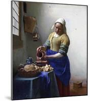 The Milkmaid-Johannes Vermeer-Mounted Giclee Print