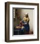 The Milkmaid-Johannes Vermeer-Framed Art Print