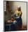 The Milkmaid-Johannes Vermeer-Mounted Art Print
