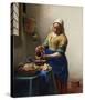 The Milkmaid-Johannes Vermeer-Stretched Canvas