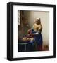 The Milkmaid-Johannes Vermeer-Framed Art Print