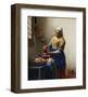 The Milkmaid-Johannes Vermeer-Framed Art Print