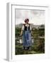 The Milkmaid-Julien Dupre-Framed Giclee Print