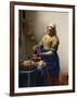 The Milkmaid-Johannes Vermeer-Framed Art Print