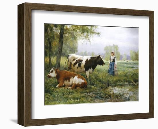 The Milkmaid-Julien Dupre-Framed Giclee Print