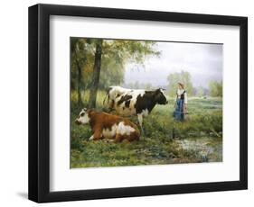 The Milkmaid-Julien Dupre-Framed Giclee Print