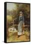 The Milkmaid-Charles Edward Wilson-Framed Stretched Canvas