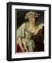 The Milkmaid-Jean-Baptiste Greuze-Framed Giclee Print