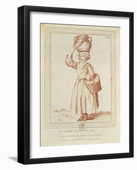 The Milkmaid-null-Framed Giclee Print