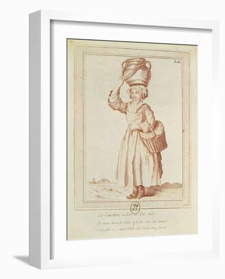 The Milkmaid-null-Framed Giclee Print