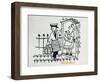 The Milkman-Brenda Brin Booker-Framed Giclee Print