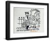 The Milkman-Brenda Brin Booker-Framed Giclee Print