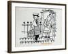 The Milkman-Brenda Brin Booker-Framed Giclee Print