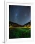 The Milky Way Above a Football Goal Post at Night in Ubatuba-Alex Saberi-Framed Photographic Print