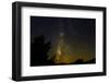 The Milky Way above Dusy Basin, Kings Canyon National Park, California, USA-Russ Bishop-Framed Photographic Print