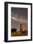 The Milky Way at night at the Vlamingh Head Lighthouse, Exmouth, Western Australia, Australia-Michael Nolan-Framed Photographic Print