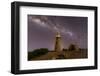 The Milky Way at night at the Vlamingh Head Lighthouse, Exmouth, Western Australia, Australia-Michael Nolan-Framed Photographic Print