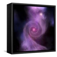The Milky Way Galaxy and Andromeda Galaxy Will Collide into One Super Galaxy-Stocktrek Images-Framed Stretched Canvas