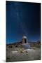 The Milky Way in the Night Sky Above a Grave Marker Sajama National Park-Alex Saberi-Mounted Photographic Print