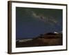 The Milky Way over the Cliffs of Miramar, Argentina-Stocktrek Images-Framed Photographic Print
