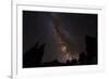 The Milky Way over the Palisades, John Muir Wilderness, Sierra Nevada Mountains, California, Usa-Russ Bishop-Framed Photographic Print