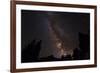 The Milky Way over the Palisades, John Muir Wilderness, Sierra Nevada Mountains, California, Usa-Russ Bishop-Framed Photographic Print