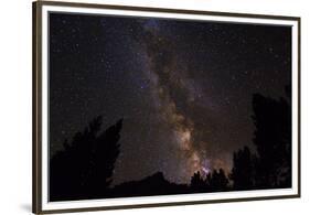 The Milky Way over the Palisades, John Muir Wilderness, Sierra Nevada Mountains, California, Usa-Russ Bishop-Framed Premium Photographic Print