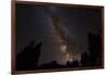 The Milky Way over the Palisades, John Muir Wilderness, Sierra Nevada Mountains, California, Usa-Russ Bishop-Framed Premium Photographic Print