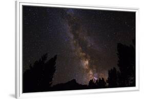The Milky Way over the Palisades, John Muir Wilderness, Sierra Nevada Mountains, California, Usa-Russ Bishop-Framed Premium Photographic Print