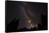 The Milky Way over the Palisades, John Muir Wilderness, Sierra Nevada Mountains, California, Usa-Russ Bishop-Framed Stretched Canvas