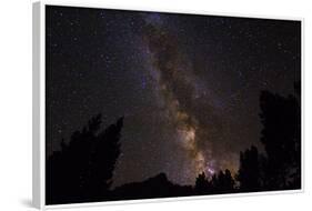 The Milky Way over the Palisades, John Muir Wilderness, Sierra Nevada Mountains, California, Usa-Russ Bishop-Framed Photographic Print