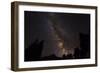 The Milky Way over the Palisades, John Muir Wilderness, Sierra Nevada Mountains, California, Usa-Russ Bishop-Framed Photographic Print