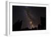 The Milky Way over the Palisades, John Muir Wilderness, Sierra Nevada Mountains, California, Usa-Russ Bishop-Framed Photographic Print