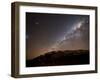 The Milky Way Rising Above the Hills of Azul, Argentina-Stocktrek Images-Framed Photographic Print