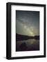 The Milky Way rising over Mt. Hood and Lost Lake, Oregon-Greg Probst-Framed Photographic Print