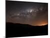 The Milky Way Setting Behind the Hills of Azul, Argentina-Stocktrek Images-Mounted Photographic Print