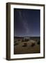 The Milky Way Spans the Night Sky Above an Inca Sacrificial Area Near the Santuario on Isla Del Sol-Alex Saberi-Framed Photographic Print