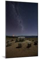 The Milky Way Spans the Night Sky Above an Inca Sacrificial Area Near the Santuario on Isla Del Sol-Alex Saberi-Mounted Photographic Print