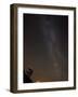 The Milky Way Viewed in the Night Sky over a Lone Silhouetted Tree, United Kingdom, Europe-Ian Egner-Framed Photographic Print